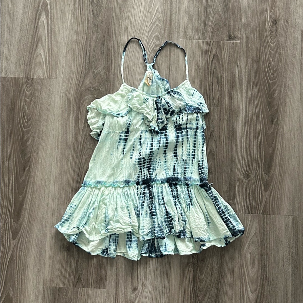 Free People Tie-Dye Sleeveless Top